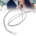 Miniatyrbild 6 av 10: 10 meter DIY kristallglas strass trim klokedja dekoration kläder applikationer #6