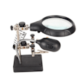 Miniatyrbild 7 av 10: Skrivbordsförstoringsglas Multifunktionell USB-kontakt Hög klarhet Förstoringsglas med LED-ljus för svetsning Modellering Hantverk