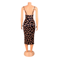 Miniatyrbillede 6 af 7: Rygløs Bodycon Festklub Cocktailkjole (Sort XXL)