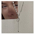 Miniatyrbild 7 av 9: Silver Coin Pendant  Chain Necklace - Äkta och elegant minnessak smycken för kvinnor