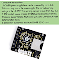 Miniatyrbillede 3 af 5: 1 stk SD SDHC-kort til IDE 3,5\" 40-bens hanadapter Han IDE-harddiskdrevadapter
