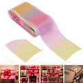 Miniatyrbild 6 av 8: Vacker inslagningsband Gradient färgglatt band Dekor DIY tillbehör Förpackningsmaterial Färg 2 40mm