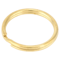 Miniatyrbillede 7 af 10: 10 stk. Messing Nøglering Guld Taske Krog Forbindelse Nøglering DIY Læder Håndværk Hardware Tilbehør 35mm