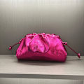 Miniatyrbilde 2 av 6: Kvinners Dumpling Crossbody Bag Cloud Aftenveske Glitrende Clutch Purses Skulder Bag Snøring Stropp Crossbody Bag
