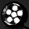 Miniatyrbillede 11 af 11: 1 Par 18W LED Arbejdslys Rundt LED Kørelys Spotlight Passer til Offroad Lastbiler Motorcykler