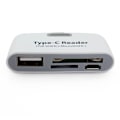 Pikkukuva 6 / 6: Uusi USB3.1 tyypin c HUB+TF SD matkapuhelin tyypin c otg kortinlukija Musta