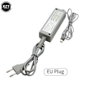 Miniatyrbild 1 av 2: AC-laddningsadapter för Nintendo Wii U Gamepad-kontroller Joystick US/EU-kontakt 100-240V Hemväggströmförsörjning för WiiU Pad
