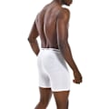 Pikkukuva 3 / 7: Miesten 6-pakkaus bokserit Pehmeät Hengittävät Alusvaatteet S-XXL Avoin Kärki All White Pack-6 Small