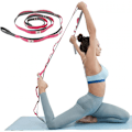 Miniatyrbild 1 av 5: Yogastretchband, justerbar multiloop för stretching, fysioterapi, träning, pilates, dans och gymnastik