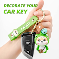Pikkukuva 5 / 6: Sööt Keychain Kawaii Anime Avaimenperät Lapsille Reppujen Ripustuskorut Avaimenperä Tarvike Ystävän Lahja Naisille Tytölle Green Dinosaur