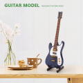 Miniatyrbilde 2 av 5: Eksklusiv Miniatyr Gitar Modell i Tre, Dekorasjon for Hjem og Kaffebar
