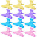 Pikkukuva 1 / 7: Hiuspidikkeet muotoiluun, osiointiin, perhoshiuspidikkeet, klipsit, kynnet kampaamoon, ammattikampaamon hiuspidikkeet Yellow + Purple + Blue + Pink
