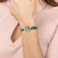 Miniatyrbild 3 av 6: Halvädelstenar Kristall Runda Pärlor Justerbara Flätade Makrame-Kvastar Armband - Handgjorda Boho Wrap Armband för Kvinnor Män Multicolour