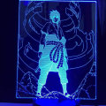 Miniatyrbillede 2 af 7: Naruto Stuff Natlys til Drenges Soveværelse, 3D Illusion Lampe, 7 Farver Berøringsstyring, 16 Farver Fjernbetjening