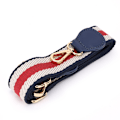 Miniatyrbillede 1 af 10: Taske Rem Læder Håndtaske Skrå Justerbar Taske Bælte Udskiftning Del Manuel Taske DIY Tilbehør 3.8cm Mørkeblå Rød