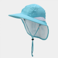 Miniatyrbild 1 av 7: Fiskehatt med nackskydd, solskydd vandringshatt för mig Blue