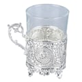 Miniatyrbild 4 av 6: Legering Glas Ölmugg Matal Ölkrus Samlarobjekt Dekorativ Whiskymugg Drickmugg för Fars Dag Jul Födelsedag Sliver