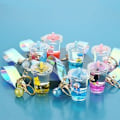 Miniatyrbillede 4 af 11: F1 Racingsdæk Nøglering, Hjul Dæk Auto Nøglering, Mini Sød Dæk Nøglering, Blød Gummi