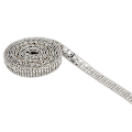 Miniatyrbilde 5 av 10: Rhinestone-kjede 2 meter lang Premium Material Robust Holdbar Iøynefallende Bred applikasjon Rhinestone Trim