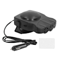 Miniatyrbillede 1 af 11: Dobbelttilstands Bilvarmer 360° Drejelig 150W ABS Bærbar Bilrudesafrimmer Afdugter 12V 12.5A 24V 9A