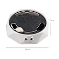 Miniatyrbild 6 av 6: Interaktiv kattkarusell elektrisk 2 hastigheter justerbar automatisk pussel fånga mus leksak för husdjurstillbehör