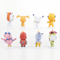 Miniatyrbild 2 av 5: 8 st Digital Monster Adventure Agumon Gabumon Mini Figurer Set Digimon Leksaker, Söta Cartoon Minifigurer Dockor, Överraskning Jul Födelsedagspresent till Barn