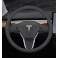 Miniatyrbillede 3 af 5: Anvendelig til Tesla ModelS ModelY ModelX Model3 vinterratbetræk - rundt ruskind - uden farvekode - 38cm/1 pakke