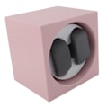 Miniatyrbild 10 av 10: Dubbel automatisk klockuppdragare USB batteridriven 2 hastigheter justerbar tyst drift Smart klockuppdragare med LED-ljus rosa