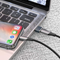 Miniatyrbild 5 av 5: USB C-hona till USB-hane-adapter, typ A-laddningskabelströmomvandlare för iPhone 11 12 13 Pro Max Mini