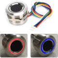 Miniatyrbillede 4 af 5: Fingeraftryksscanner, Kapacitiv Fingeraftryksmodul, Kapacitiv Fingeraftryksidentifikationsmodul, til Sikkerhedsboks Adgangskontrol Assistance(R503/S-25m
