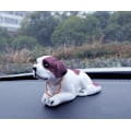Miniatyrbilde 2 av 7: Dashbord Hoved Hunder Nikkende Hoder Bil Dash Ornamenter Valp for Bil Kjøretøy Dekorasjon (St. Bernard)
