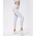 Miniatyrbillede 3 af 5: Stretch Workout Leggings med Høj Talje Mavekontrol (L)