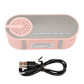 Miniatyrbilde 1 av 10: Digital klokke med Bluetooth-høyttaler speil LED-skjerm FM-radio liten alarmklokke med doble alarmer for soveromskontor