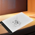Miniatyrbilde 6 av 10: A4 LED Art Board Lys Pad Sporing Tegnebord Tavle for Barn Kunstnere (3-Modus Dimming)