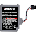 Miniatyrbilde 1 av 7: Høykapasitets 2000mAh WUP-010 erstatningsbatteri for Nintendo Wii U Gamepad WUP-012