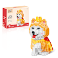Miniatyrbillede 1 af 8: Shiba Inu Byggeklodser, Mini Mursten Byggesæt Hund, Sød Dyre Serie Mikro Mini Byggeklodser Sæt, Hund Mikro Byggeklodser til Drenge & Piger