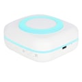 Miniatyrbillede 5 af 10: Mini Printer 200DPI Bærbar 8.8x8.5x3.7cm TypeC Termisk Printer med 800mAh Batteri (Blå)