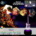 Miniatyrbild 6 av 8: Musiker Unik Musik Gitarr Modell Bas Lava 3D Visuell LED