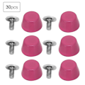 Miniatyrbillede 2 af 9: 12mm ovale hovednitter skruer hardware taske dekor nitter knaphul nitte metalspænder (#02)