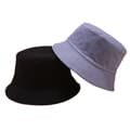 Sød Bucket Hat Strand Fiskerhatte til Kvinder, Vendbar D Blue