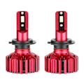 Miniatyrbilde 2 av 11: 2 stk 10000LM 60W Super Lys Bil LED Hovedlys Konverteringssett Hovedlys Pærer for H7