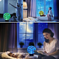 Miniatyrbilde 3 av 5: Volleyball Lampe Lekevarer 3D LED Optisk Illusjon Soverom Innredning Bordlampe med Fjernkontroll 7 Farger Akryl Søvn Nattlys Bursdagsgaver for Barn Barn