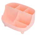 Miniatyrbillede 7 af 10: Skrivebordsopbevaringsboks Multifunktion Letvægts Praktisk Opbevaring Anti-Slip Slidstyrke Plast OpbevaringsboksPink