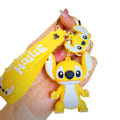 Miniatyrbillede 1 af 9: Tegnefilm Nøgleringe til Piger Drenge, Sød Kawaii Nøglering, Rygsæk Nøglering Tilbehør Håndledsrem Nøglering Bil Charms, Overraskelse Fødselsdagsgaver Yellow