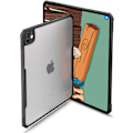 Miniatyrbild 1 av 8: TineeOwl iPad Pro 13 Skal (2024) M4, Ultratunt Matt Klart Skal, Stöder Apple Pencil Laddning, TPU Stötfångare (Matt Baksida/Svart, Pro Matte Back ipad pro13（2024）