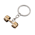Miniatyrbild 1 av 3: 1 st miniatyrdumbbell i titanlegering, fitnessgymnyckelring E