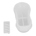 Miniatyrbilde 4 av 10: Badekar Oppbevaring Resin Former Lett Demoulding DIY Epoxy Casting Silikon Former for Oppbevaring Nøkkelring Smykker Godteri