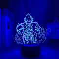 Miniatyrbild 1 av 7: 3D Illusion Jujutsu Kaisen LED Anime Lampa 16 Färger Ändra R