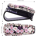 Pikkukuva 4 / 5: Rhinestone-aurinkolasien pidike auton aurinkosuojaan Bling Bling