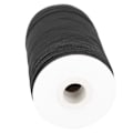 Miniatyrbild 10 av 10: Elastiskt band DIY rem rep Hög elasticitet Klädsömnad Broderi Tillbehör 180M Svart